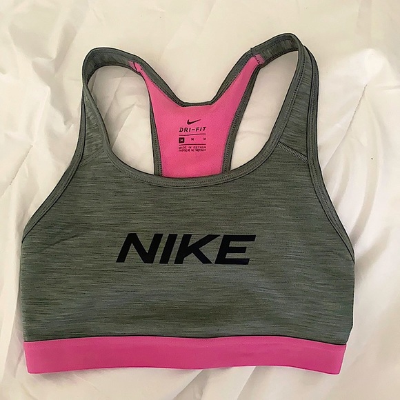 Nike sports bra pink 💕 - Picture 1 of 2